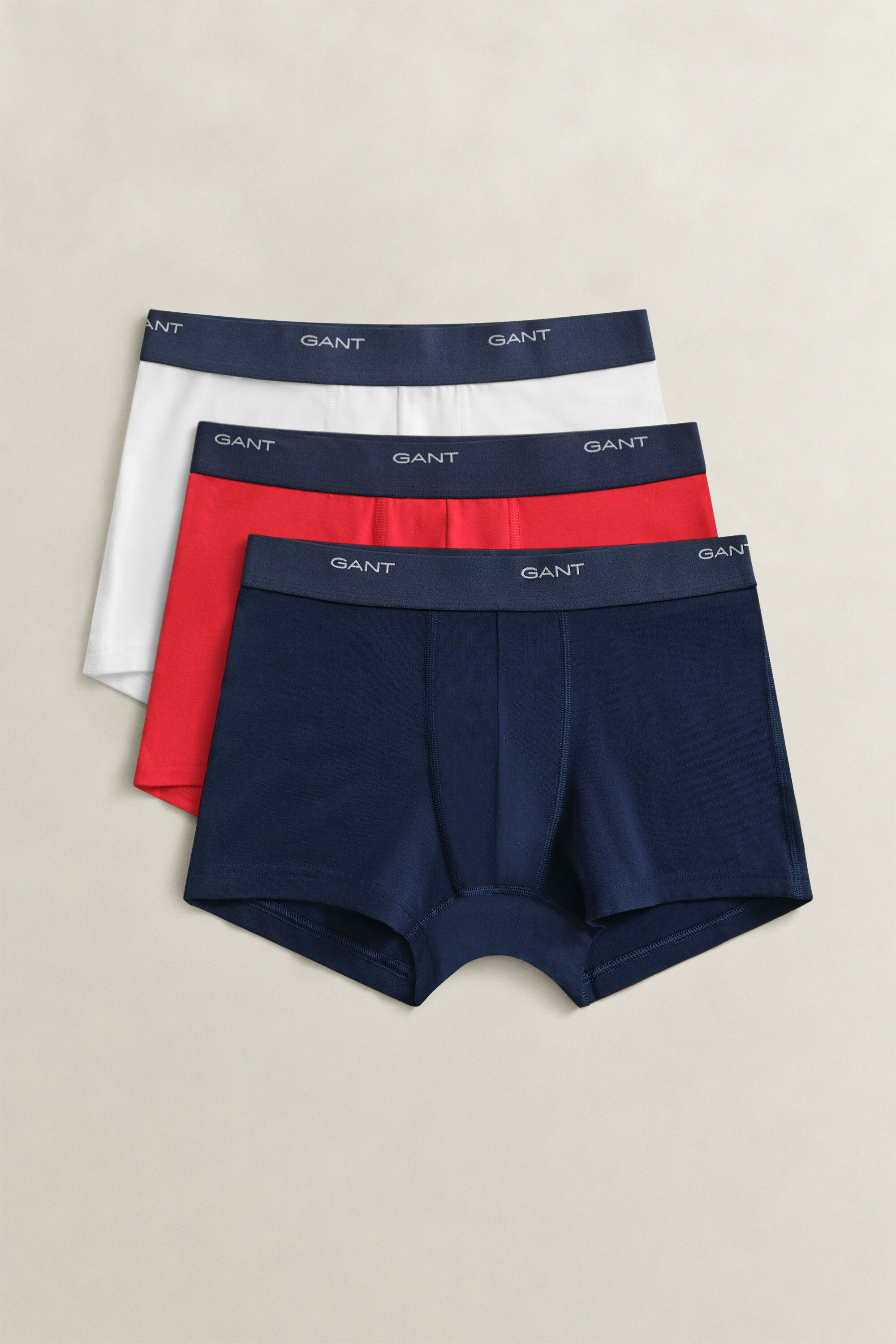 Pack de três boxers essenciais