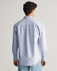 Camisa Oxford Heritage às riscas relaxed fit
