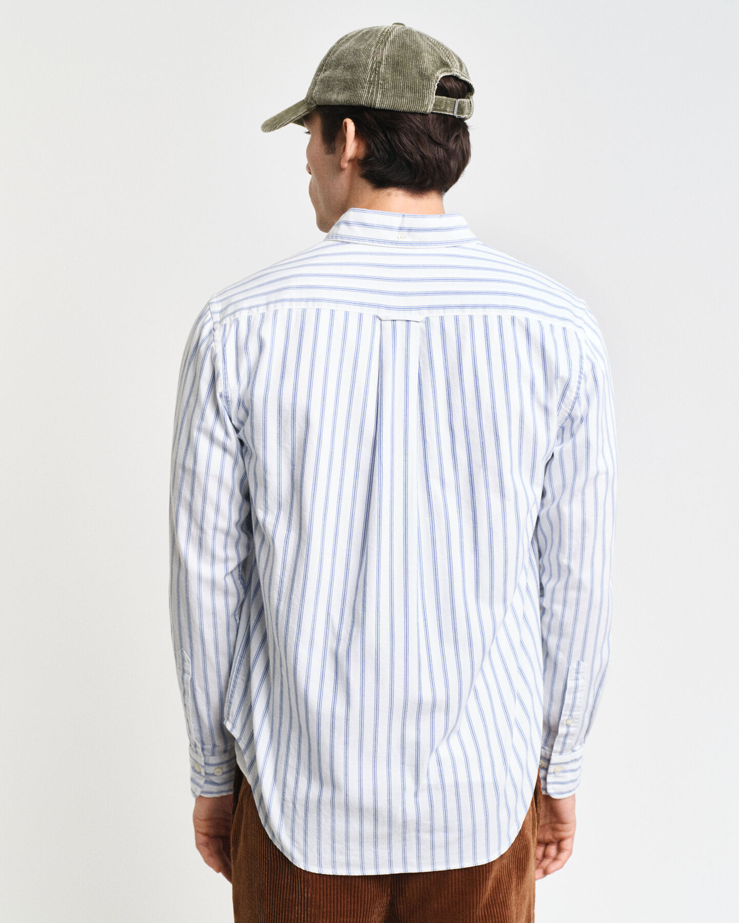 Camisa Oxford Archive às riscas regular fit
