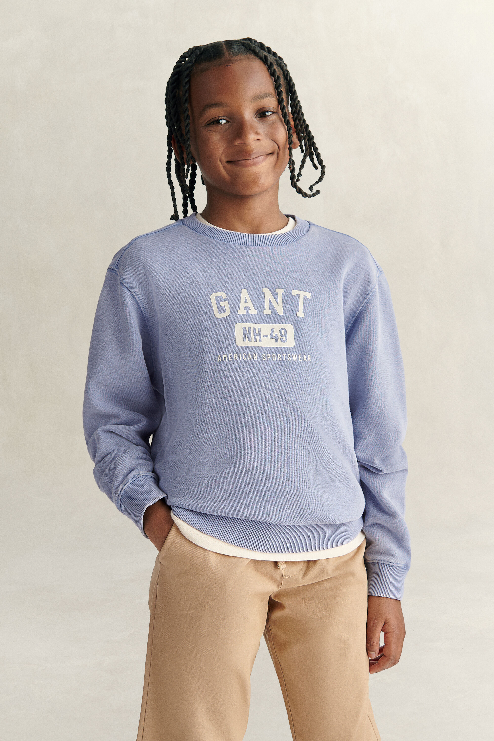 Sweatshirt Washed Teen Boys