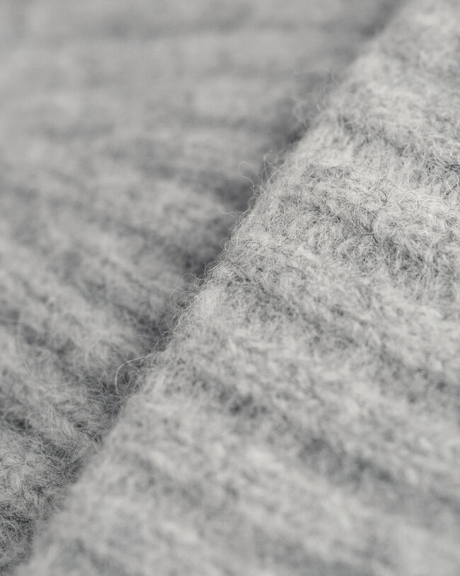 Gorro em mistura de lã com alpaca