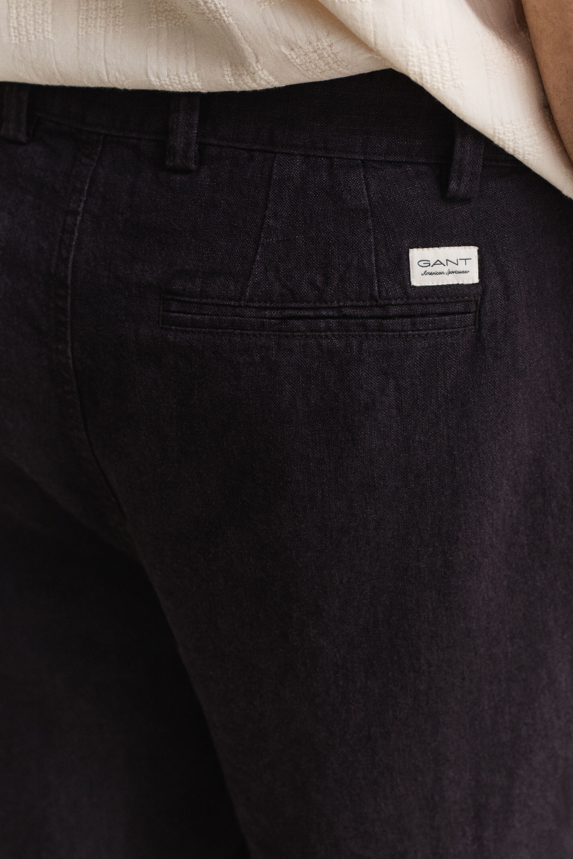 Calções chino em linho