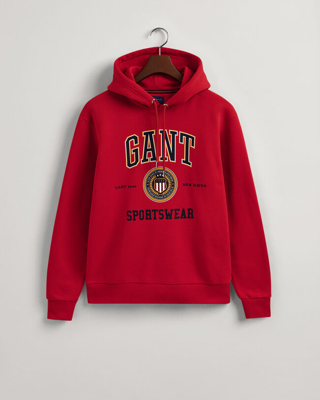 Sweatshirt com capuz Crest Shield