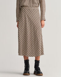 Saia evasê Geometric