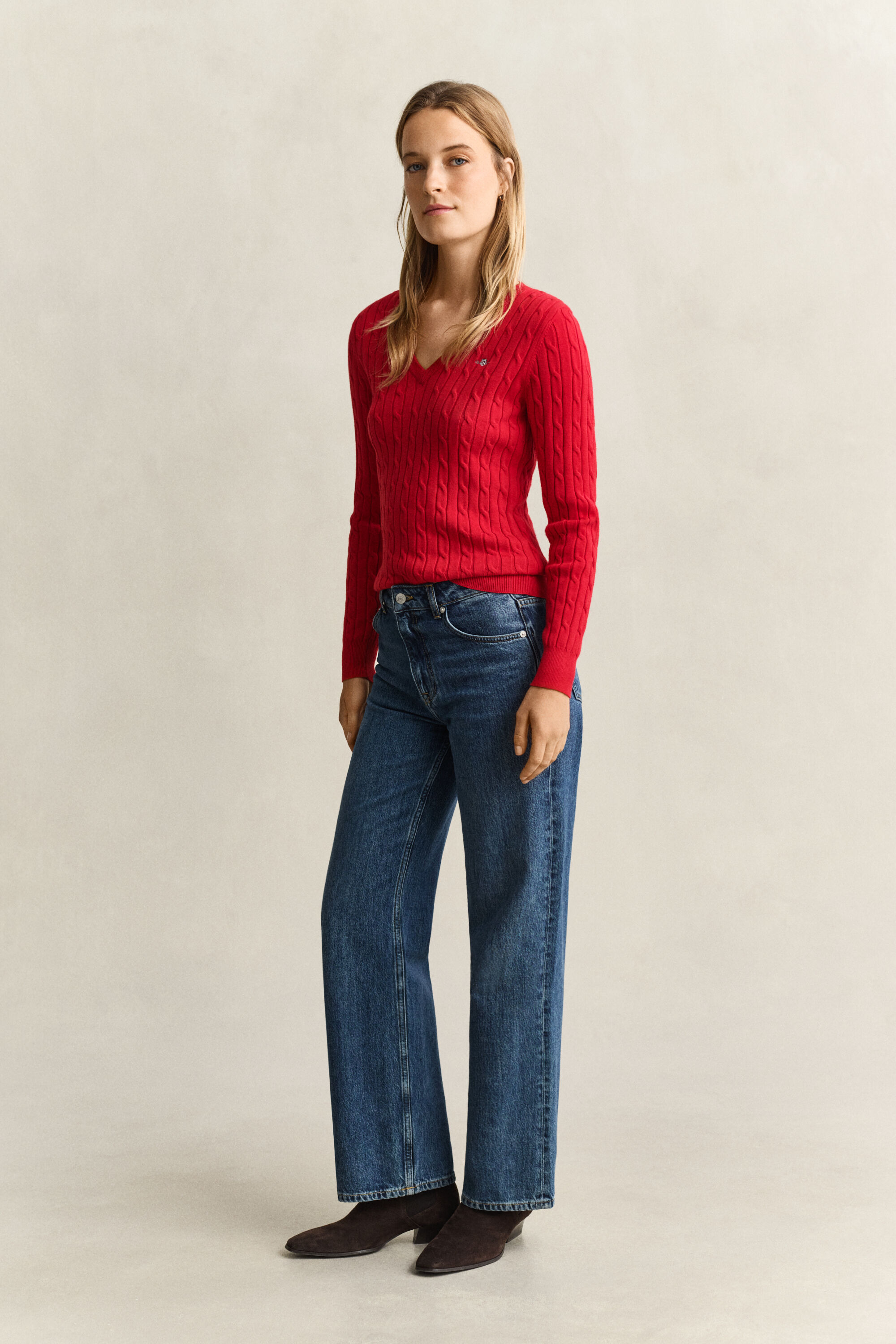 Camisola de malha entrançada Classic