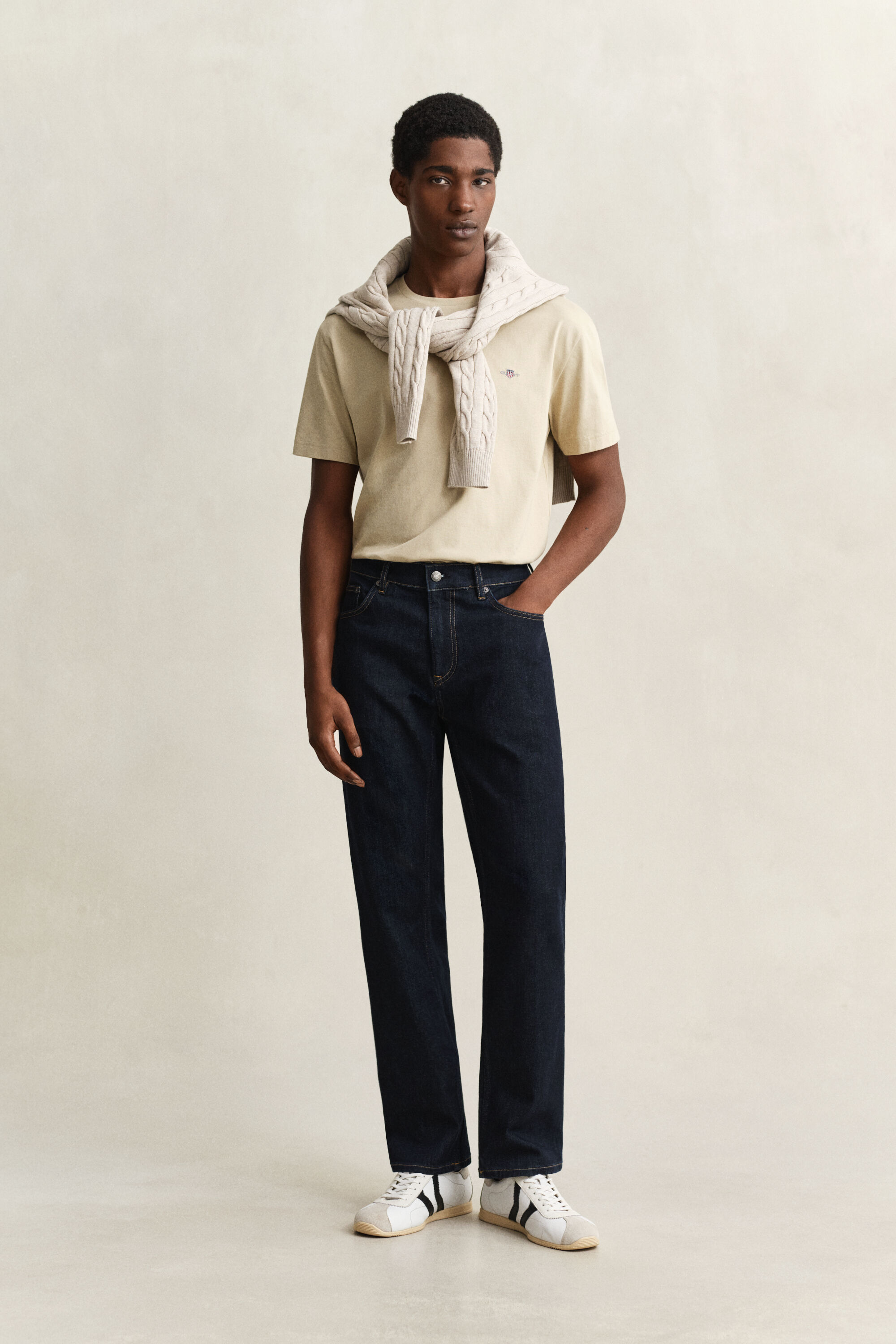 Calças de ganga Clean Wash regular fit