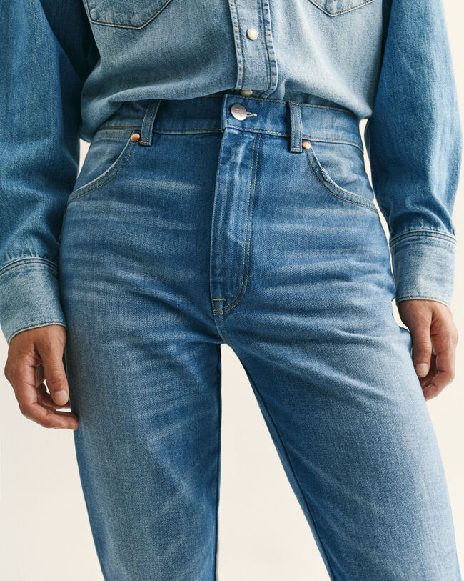 Calças de ganga Bootcut Wrangler x GANT