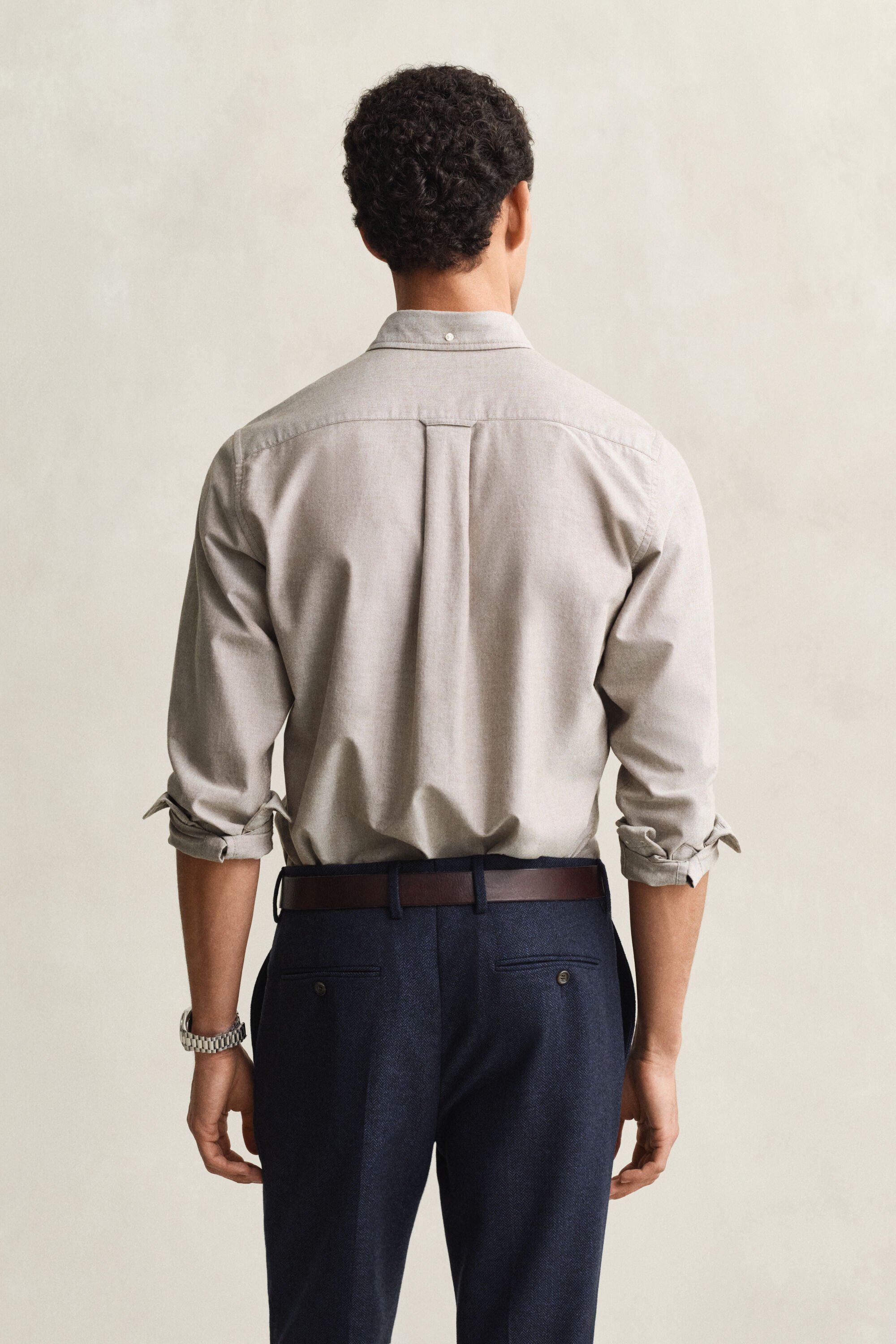 Camisa Oxford clássica regular fit