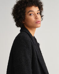 Casaco tipo blazer em tweed