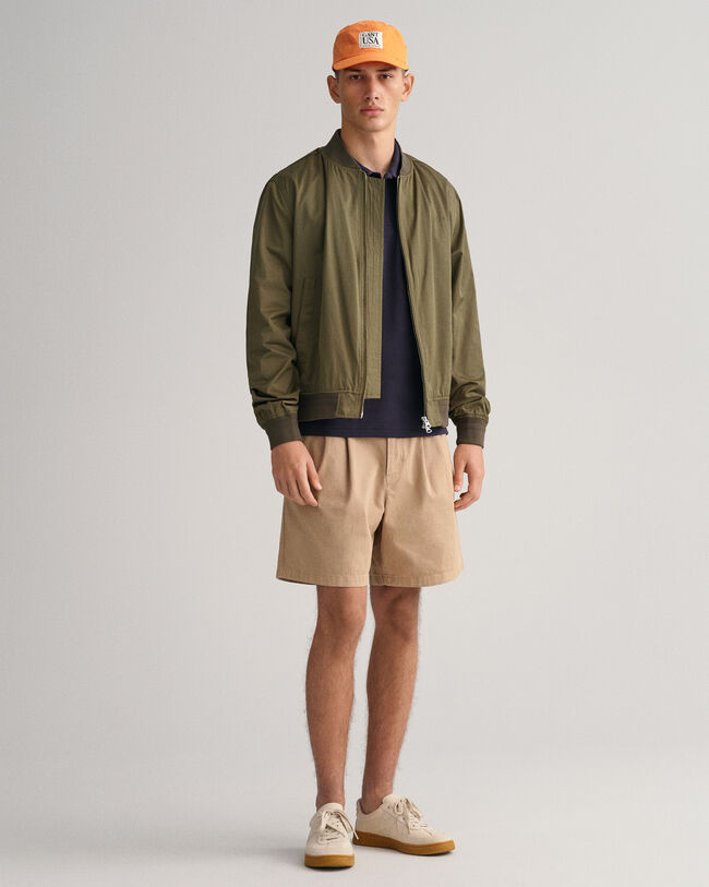 Polo em algodão piqué Waffle Texture