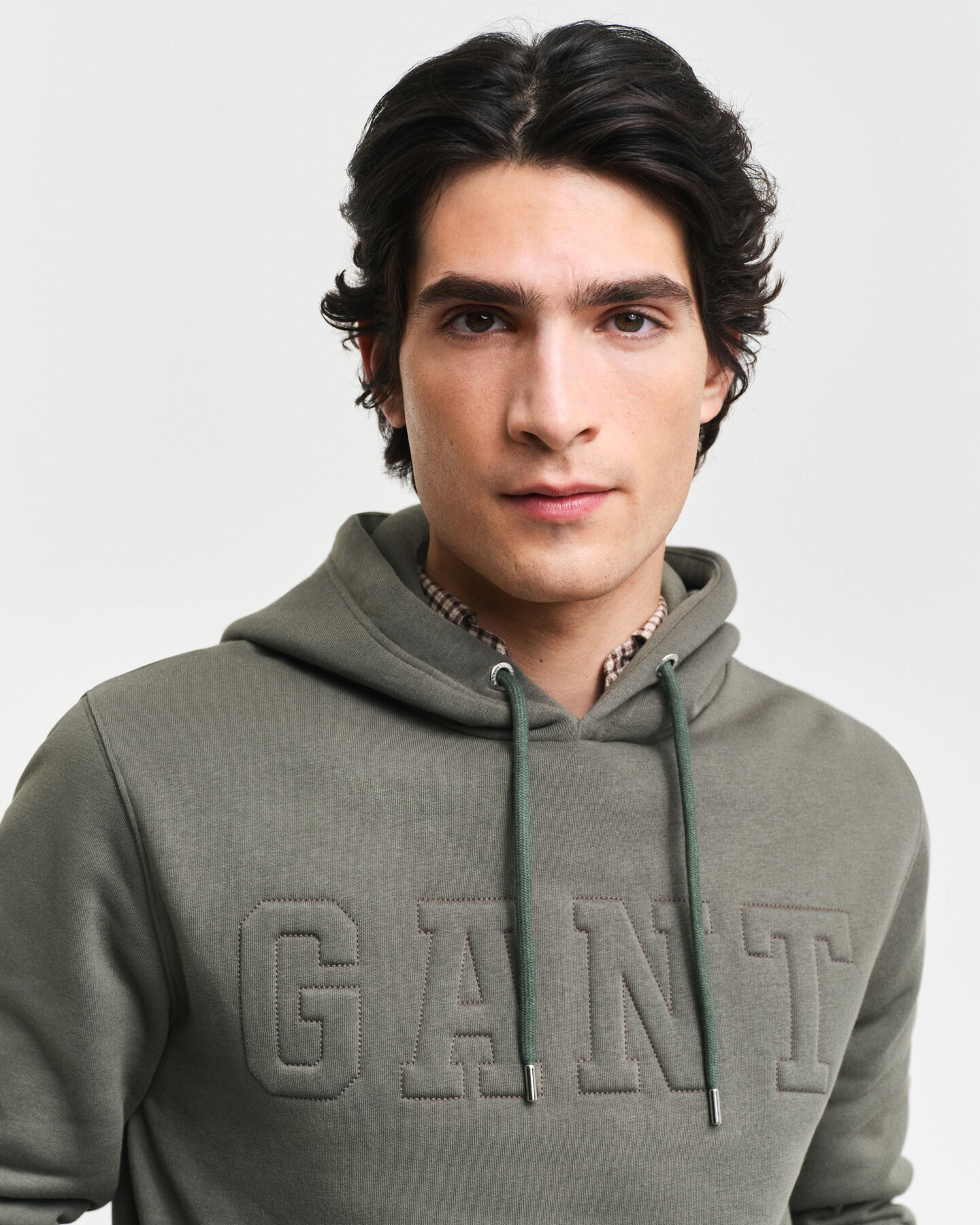 Sweatshirt com capuz Embossed