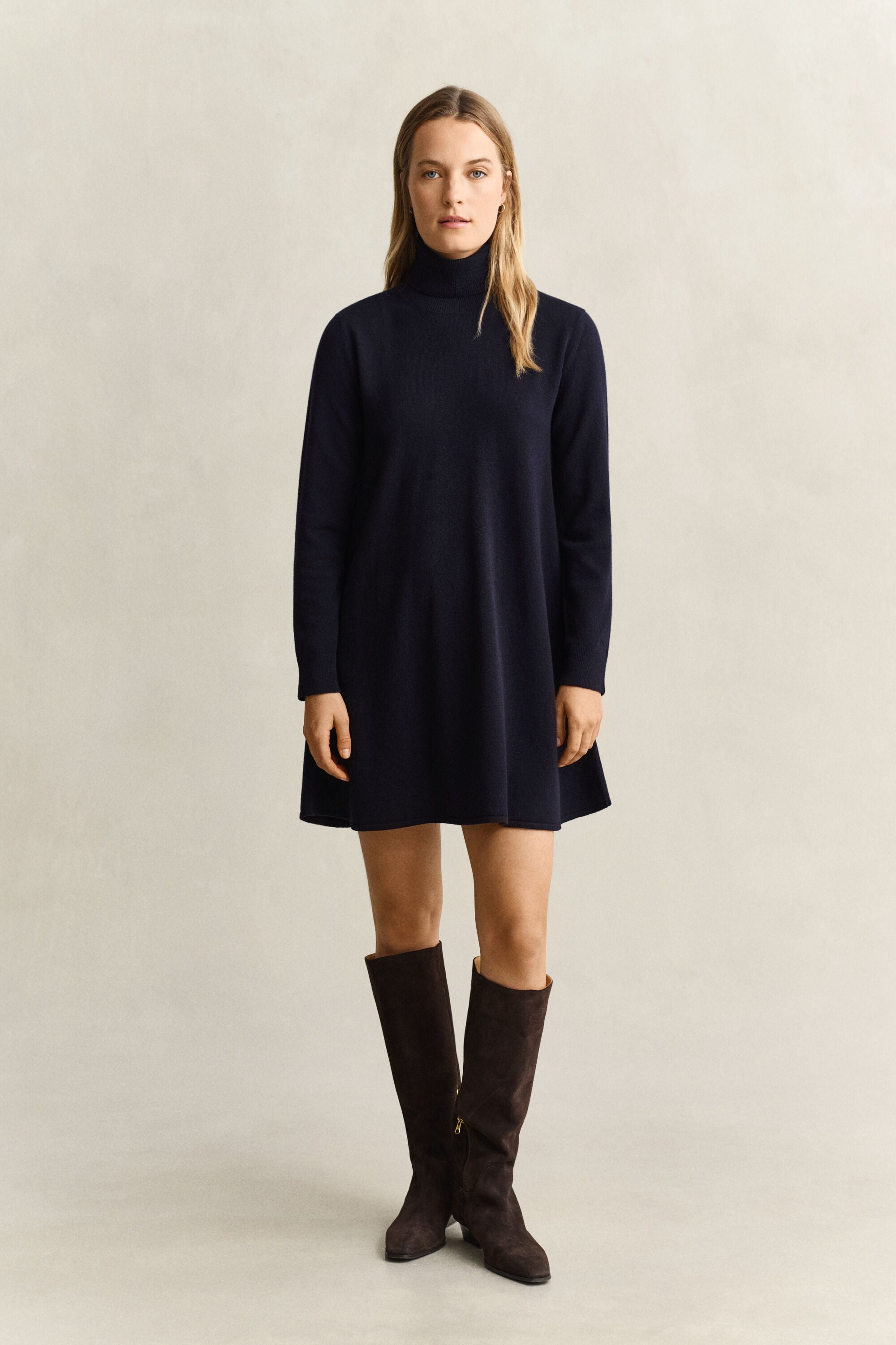 Vestido em lã extrafina