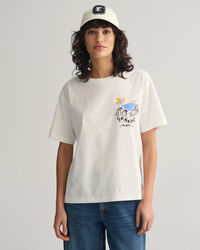 T-shirt com estampado Grande Mare