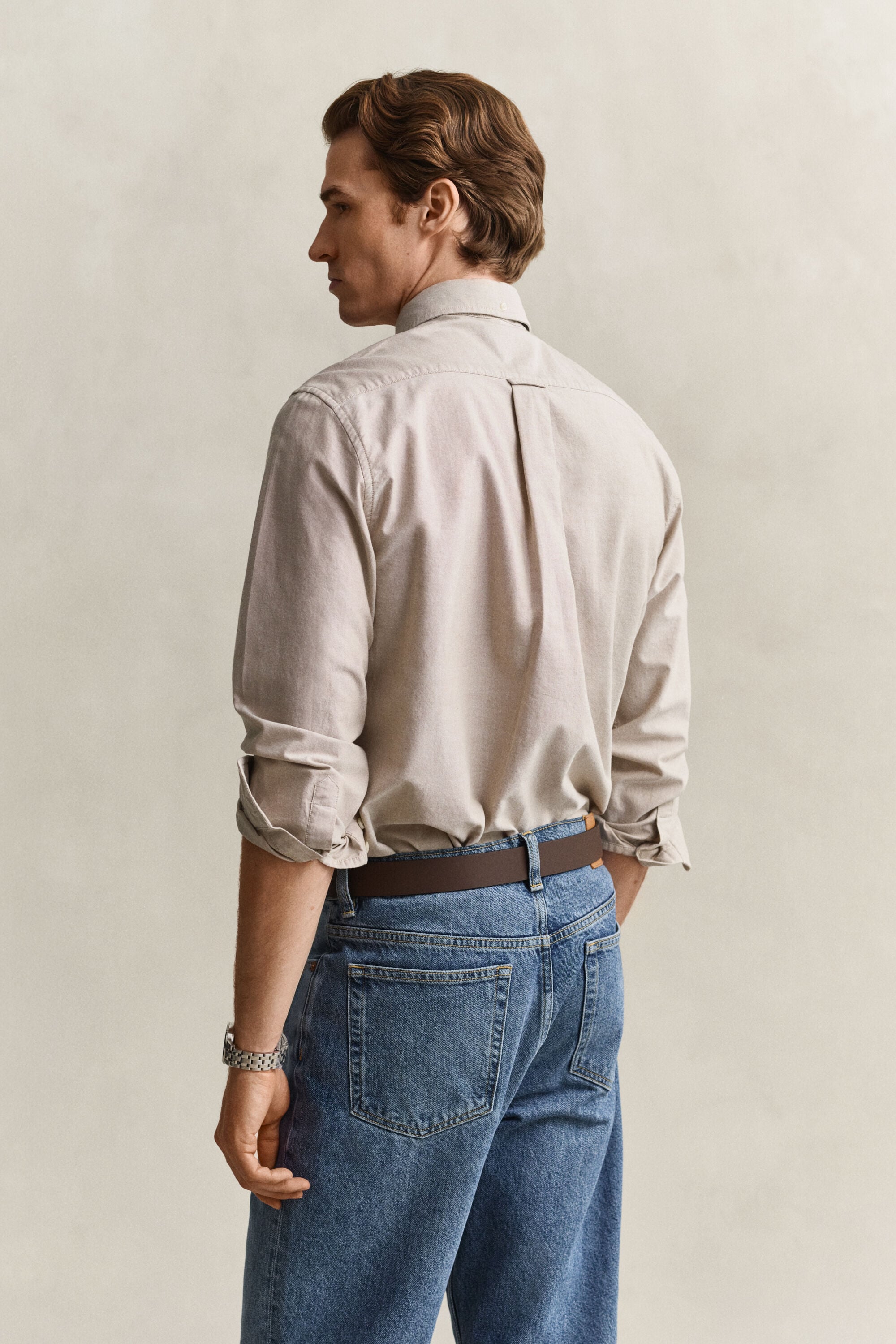 Camisa Oxford clássica regular fit