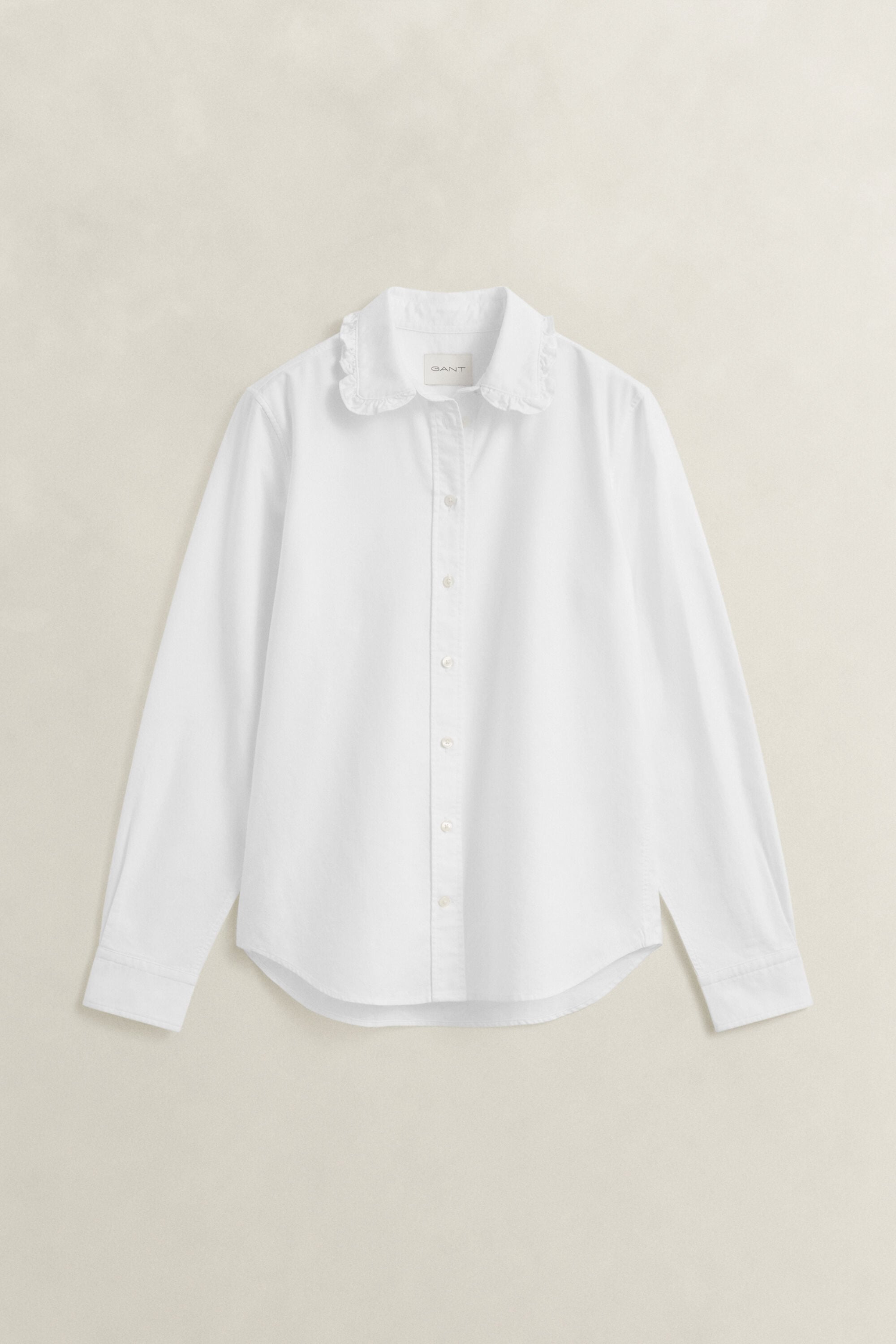 Camisa Oxford Classic com folhos