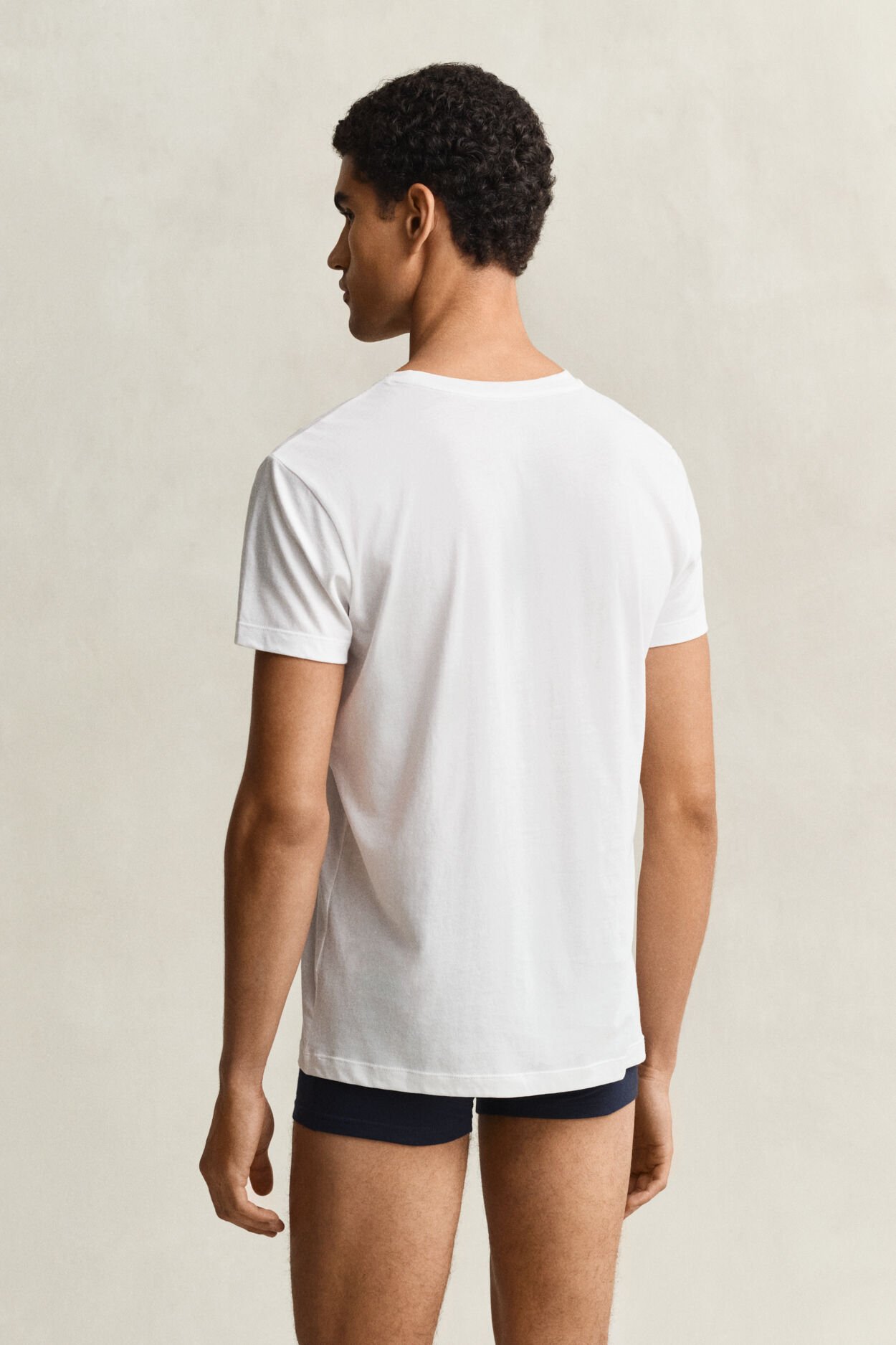 Pack de duas t-shirts com decote redondo