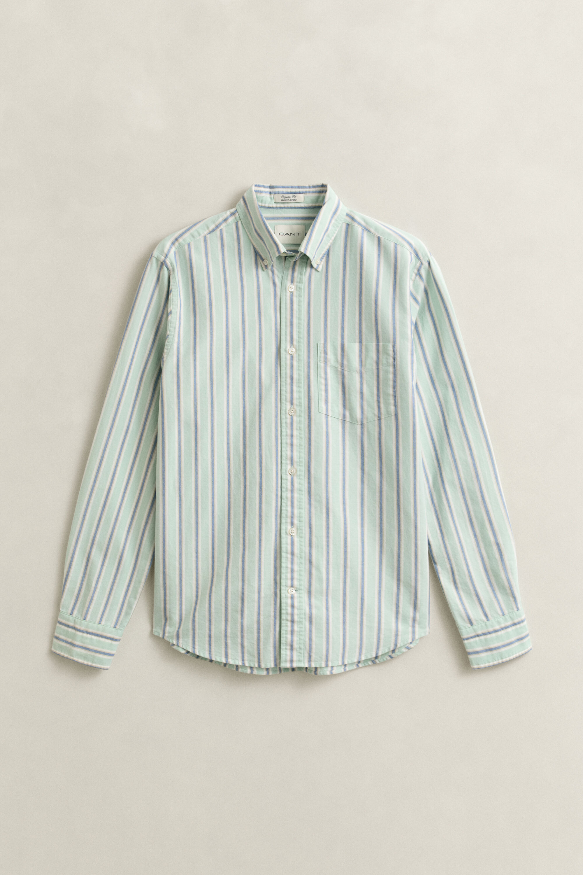 Camisa Oxford Archive às riscas