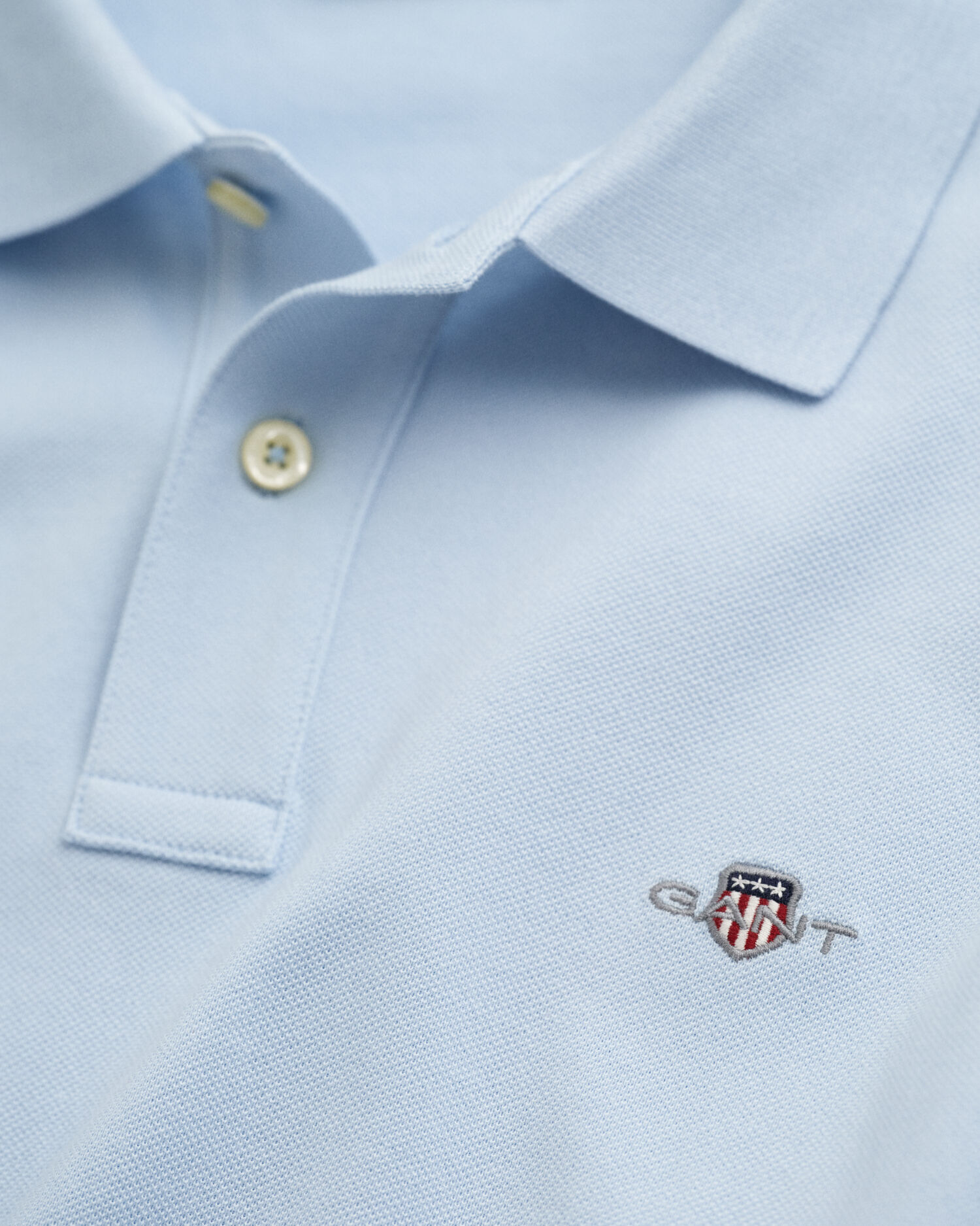 Polo em algodão piqué Shield regular fit