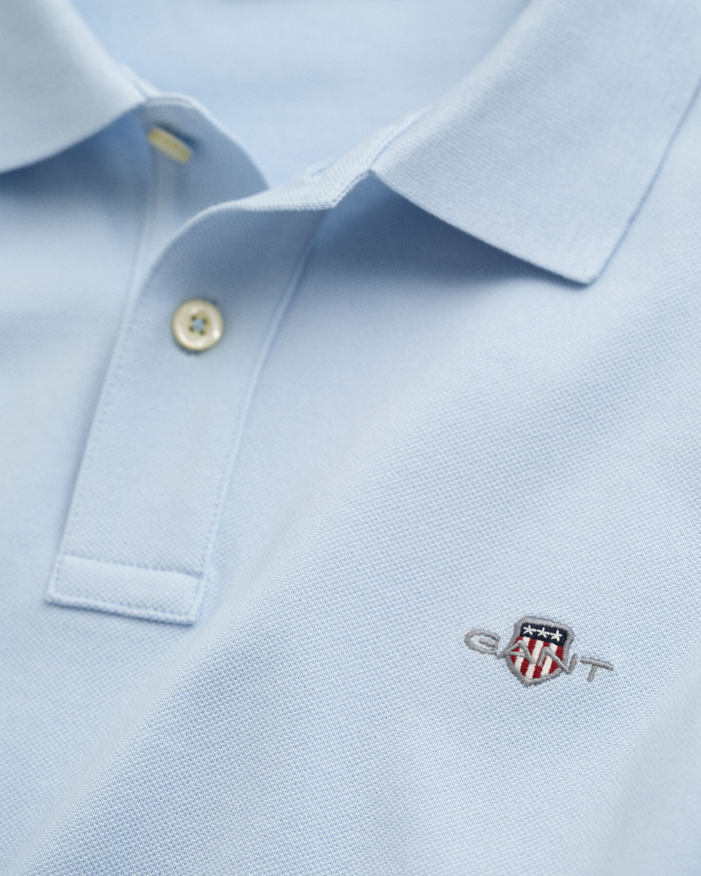 Polo em algodão piqué Shield regular fit