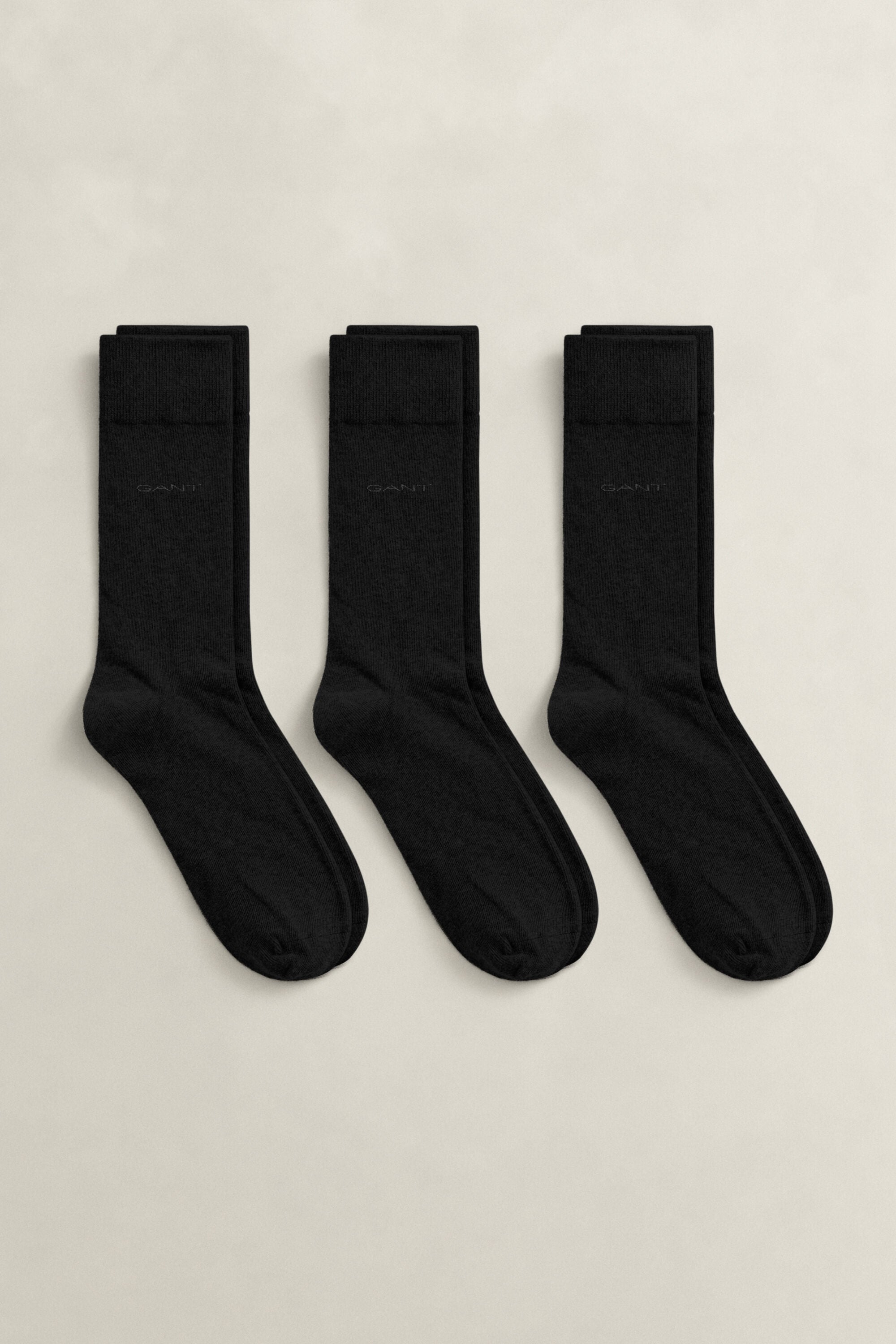 Pack de 3 pares de meias em algodão