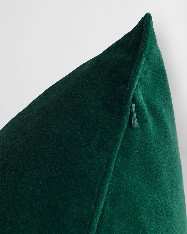 Capa de almofada em veludo