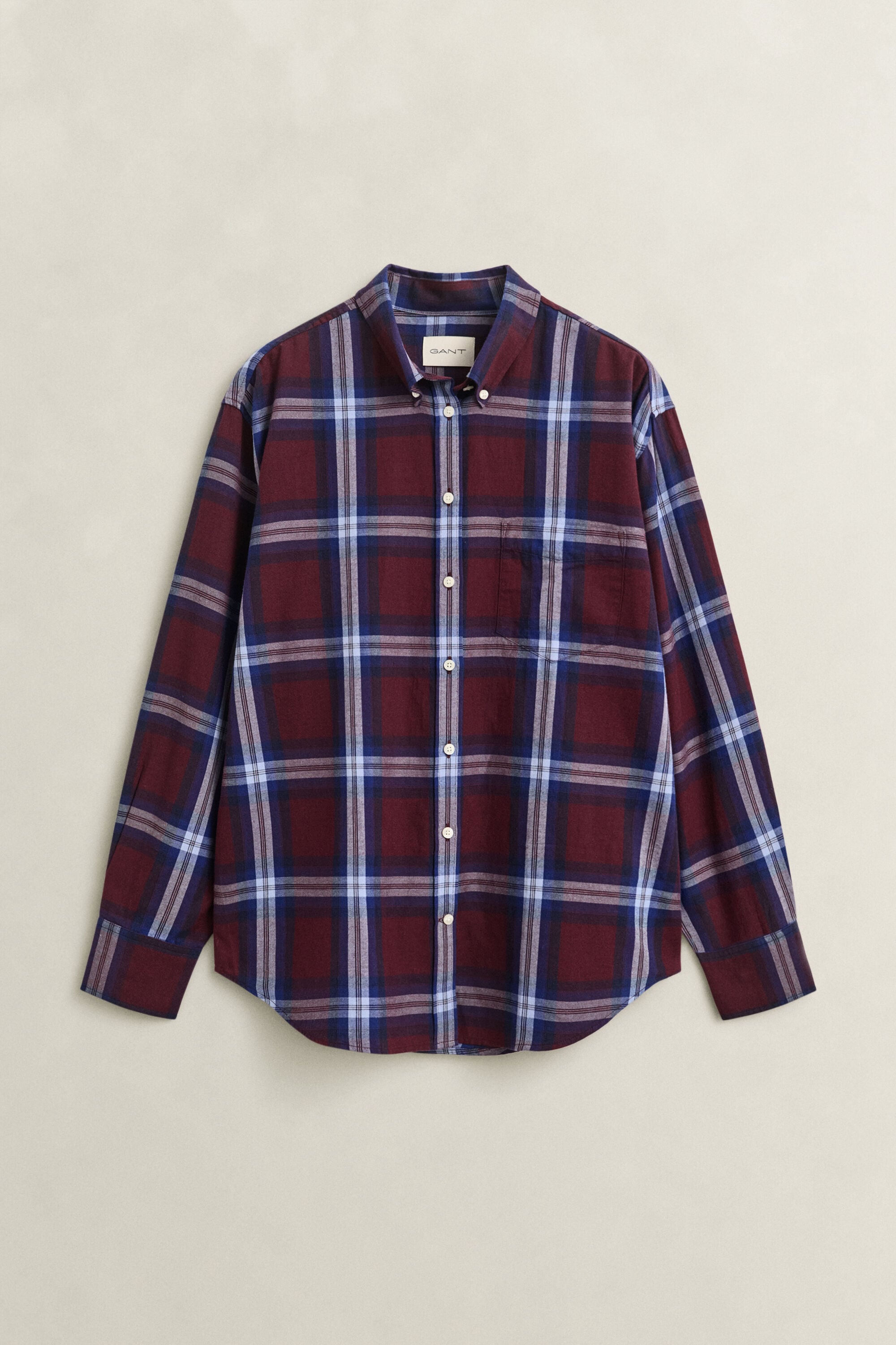 Camisa de flanela relaxed fit