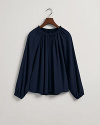 Blusa com decote à barco