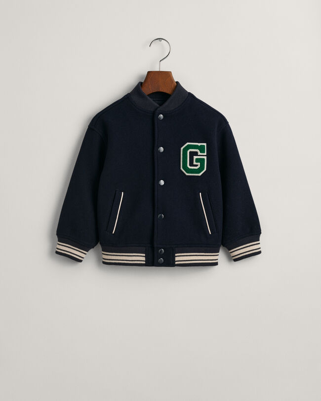 GANT Varsity Jacket em lã Kids