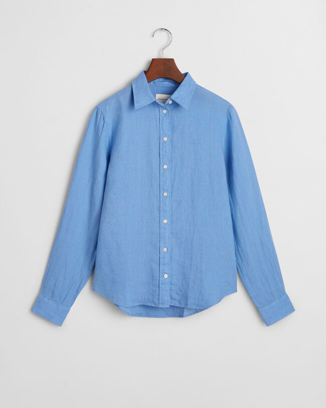 Camisa de linho regular fit