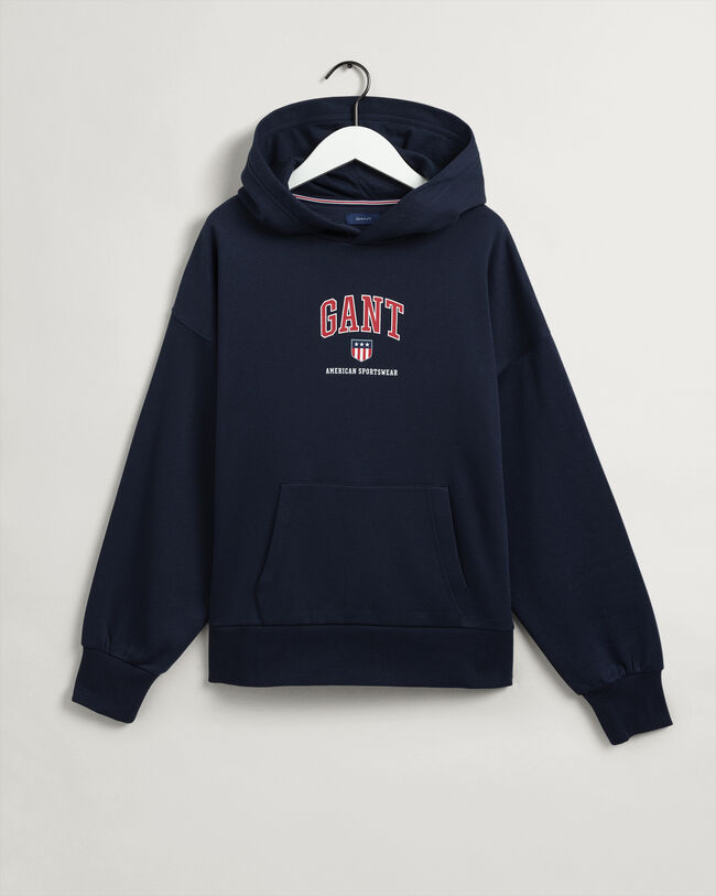 Sweatshirt com capuz Retro Shield Teens