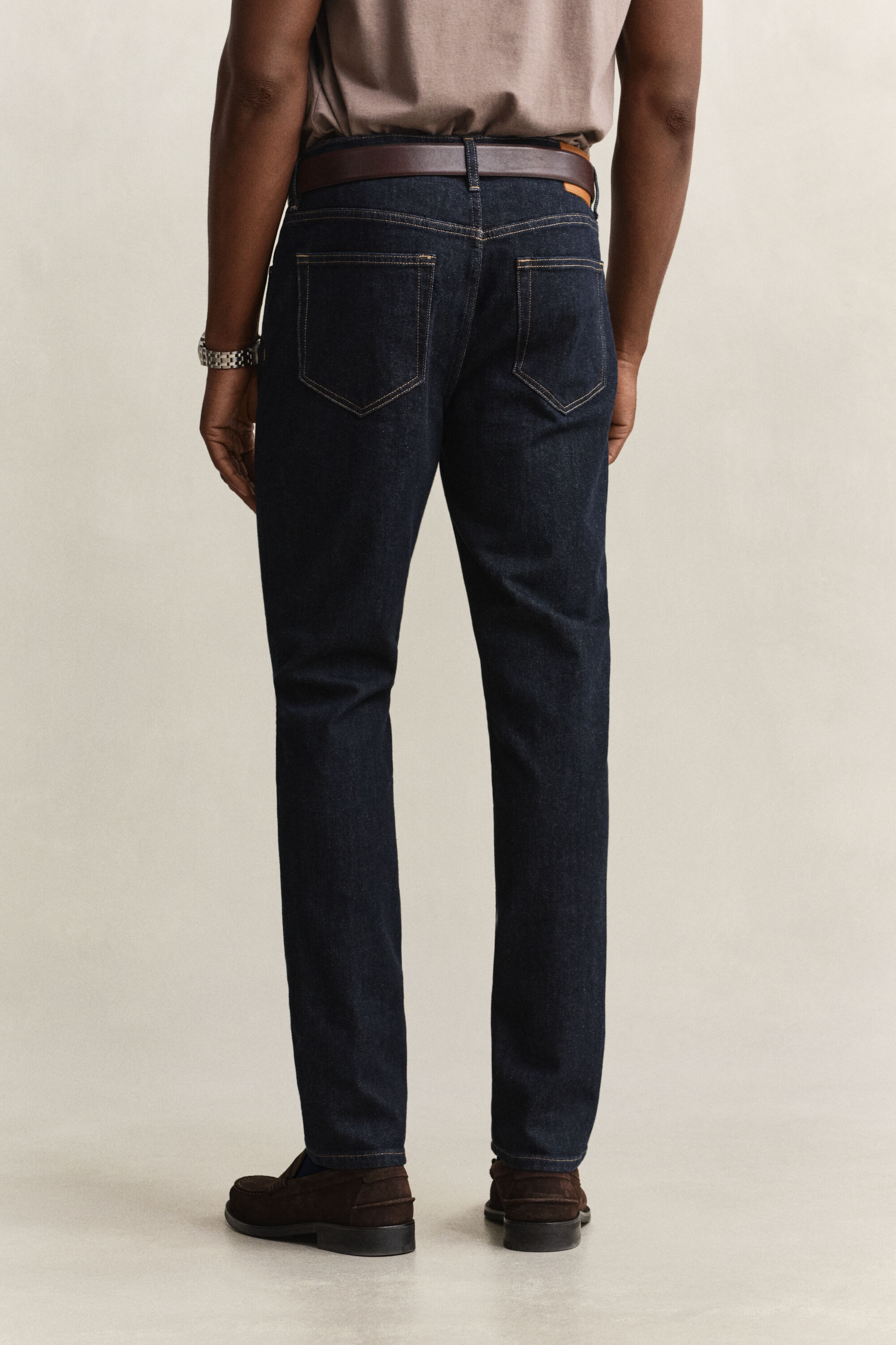 Calças de ganga Clean Wash slim fit