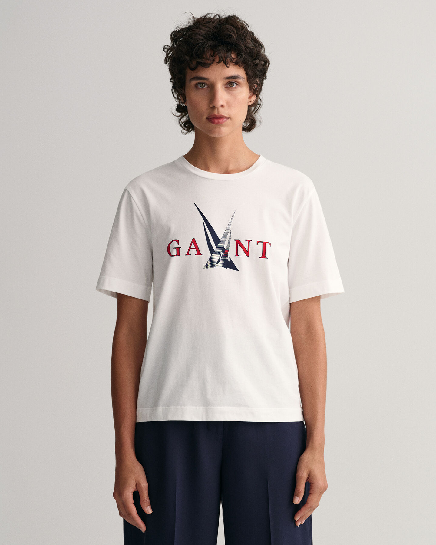 T-shirt com estampado Sail