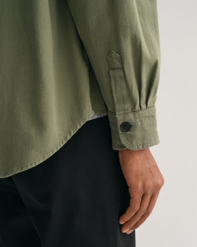 Sobrecamisa em sarja Heavy