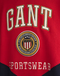 Pulover com decote redondo Crest Shield