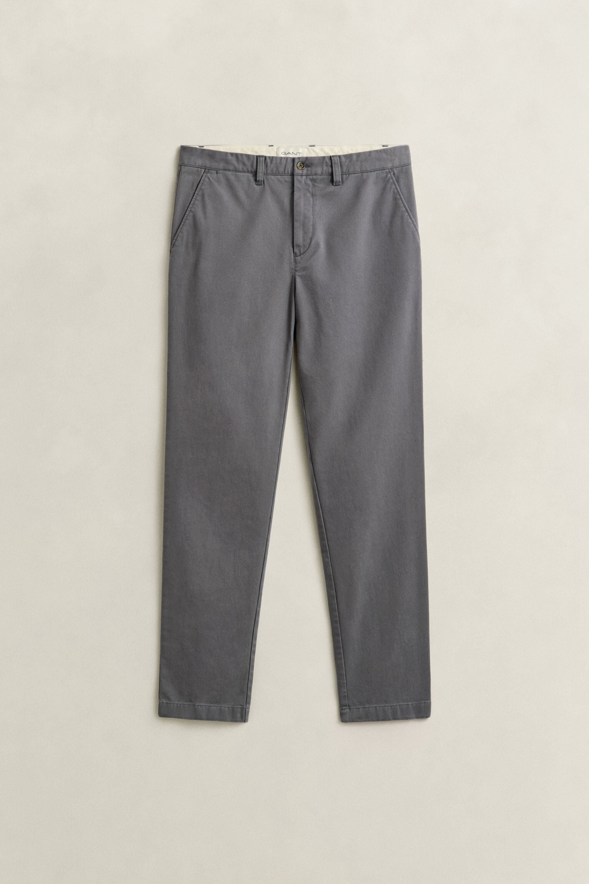 Calças chino confortáveis slim fit
