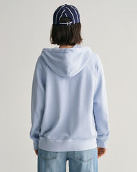 Sweatshirt com capuz e fecho Sunfaded