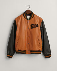 GANT Varsity Jacket em pele