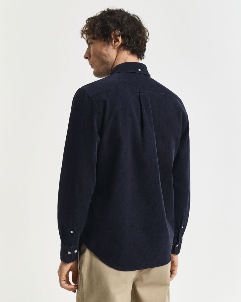 Camisa de bombazina regular fit