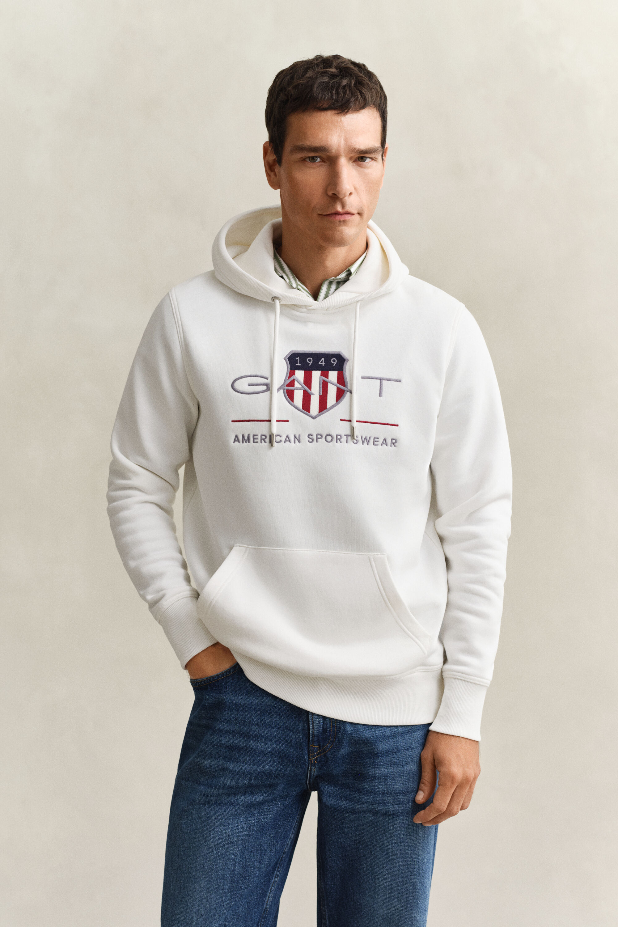 Sweatshirt com capuz Archive Shield