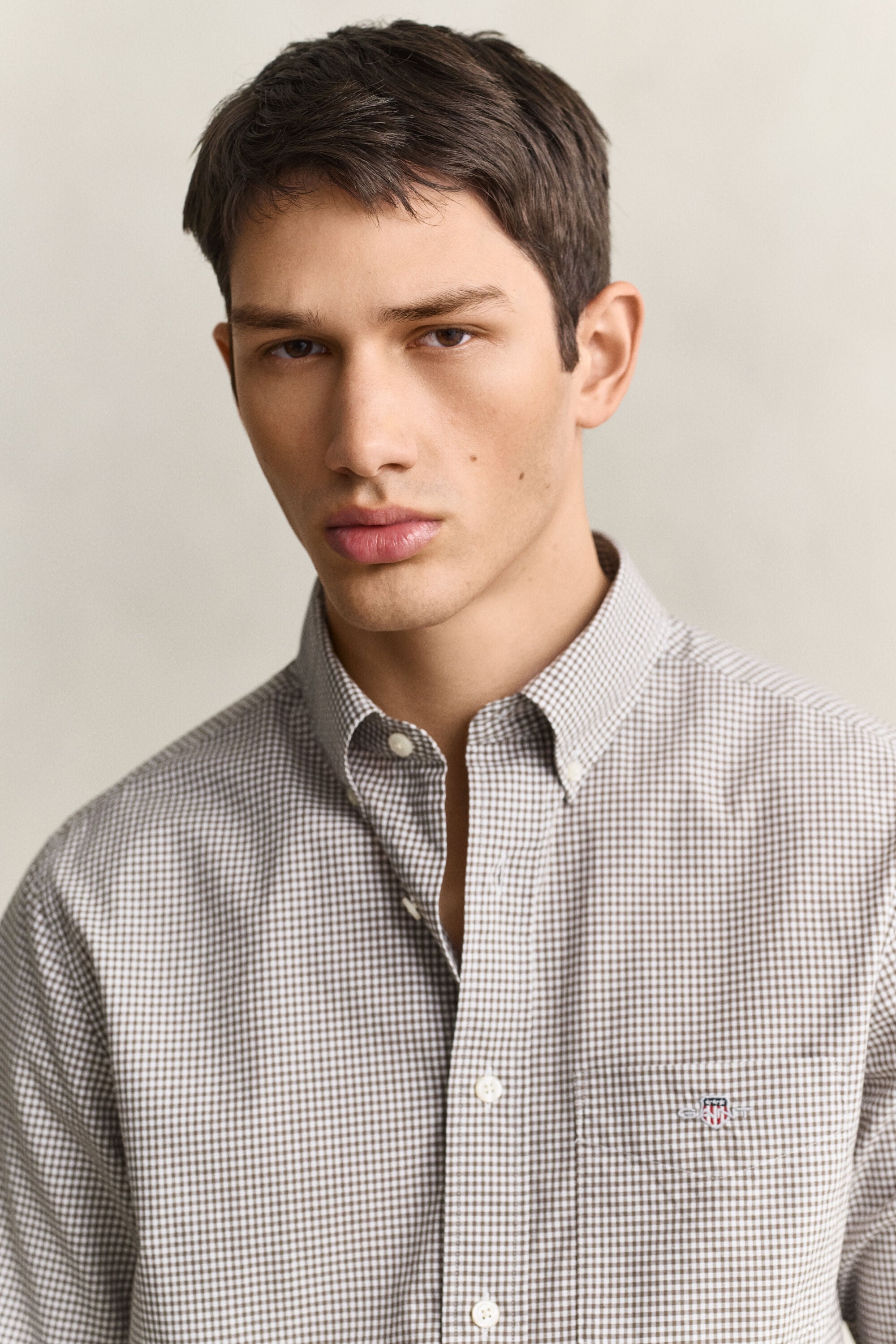 Camisa em popelina Gingham Classic