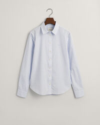 Camisa em popelina gingham regular fit