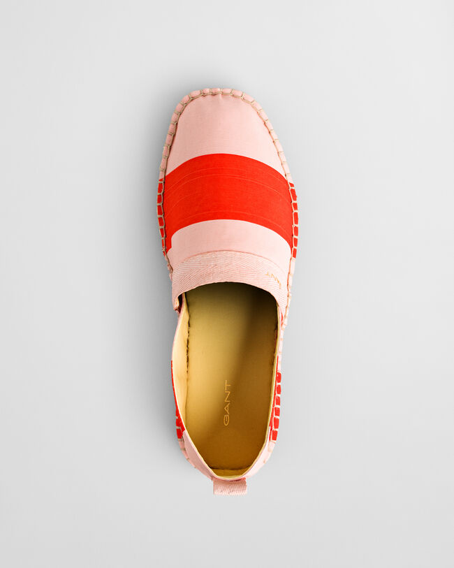 Alpercatas em algodão às riscas Lular