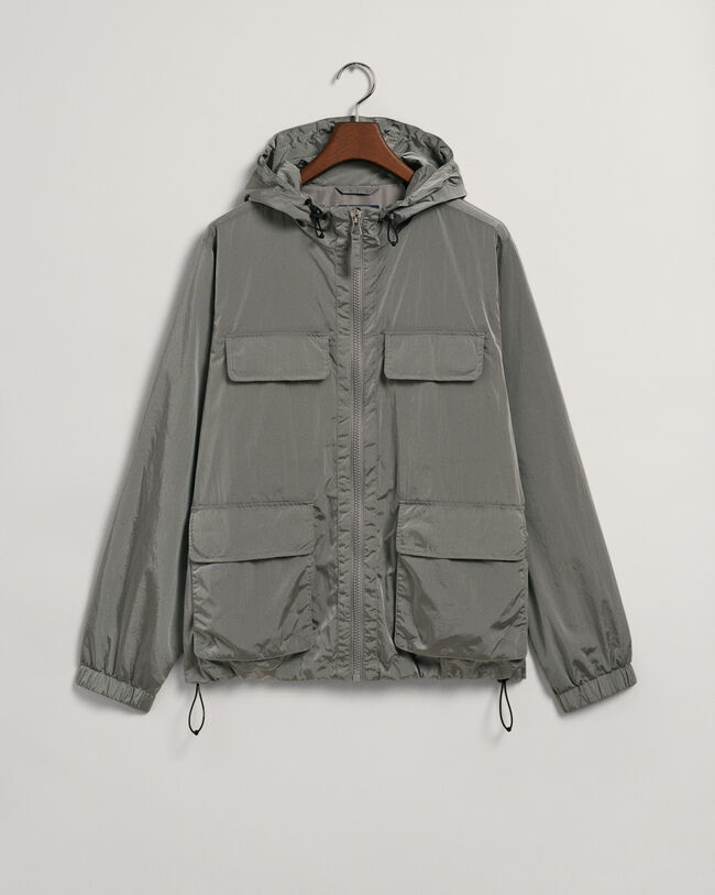 Casaco com capuz e 4 bolsos