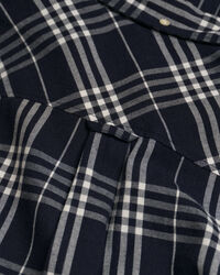 Camisa de flanela com padrão de xadrez relaxed fit