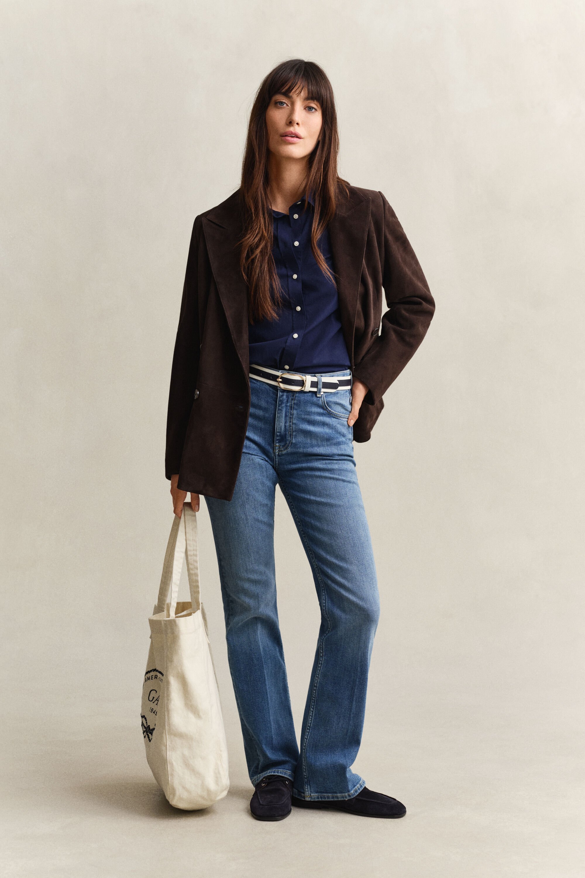 Camisa em popelina Classic regular fit