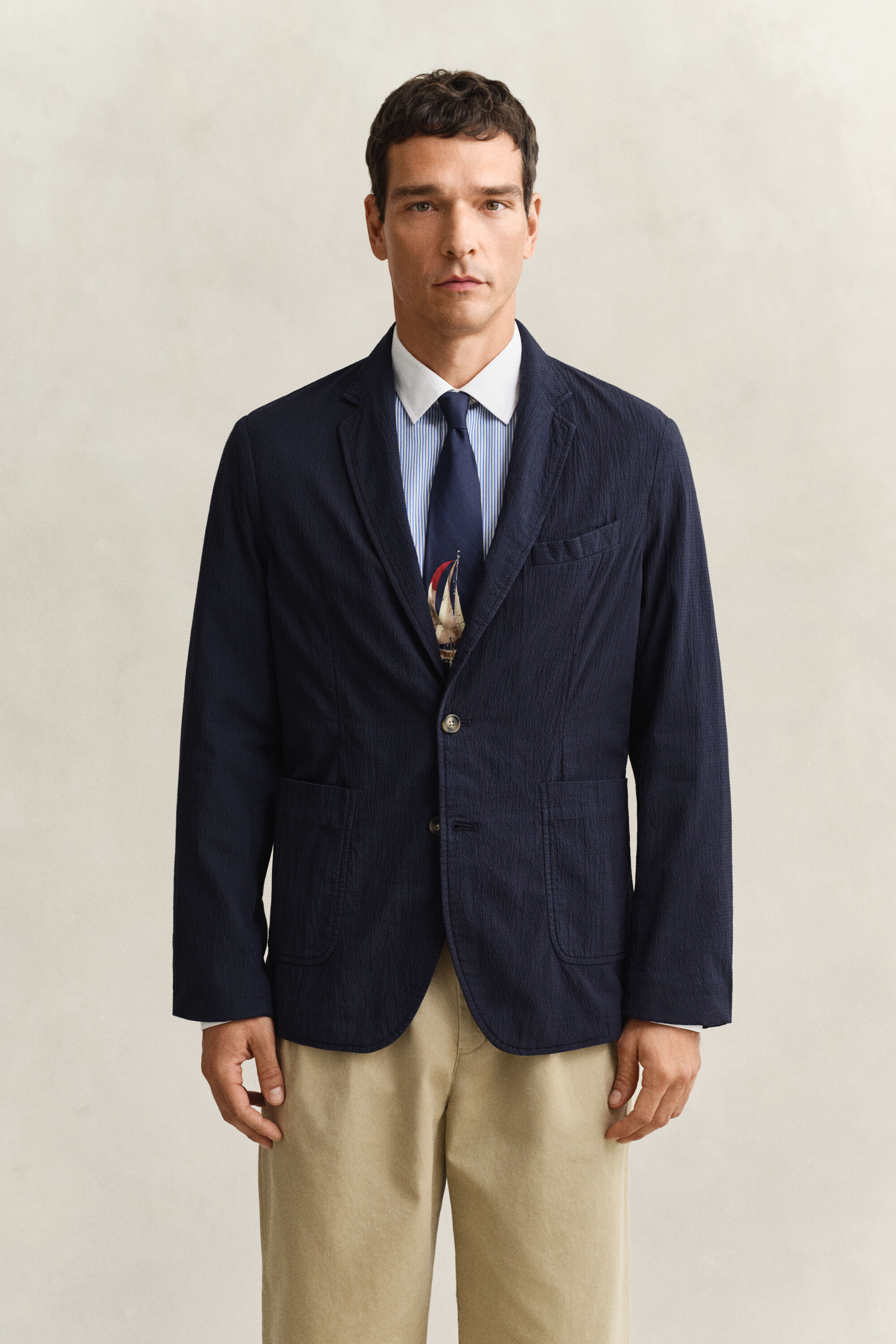 Blazer Seersucker