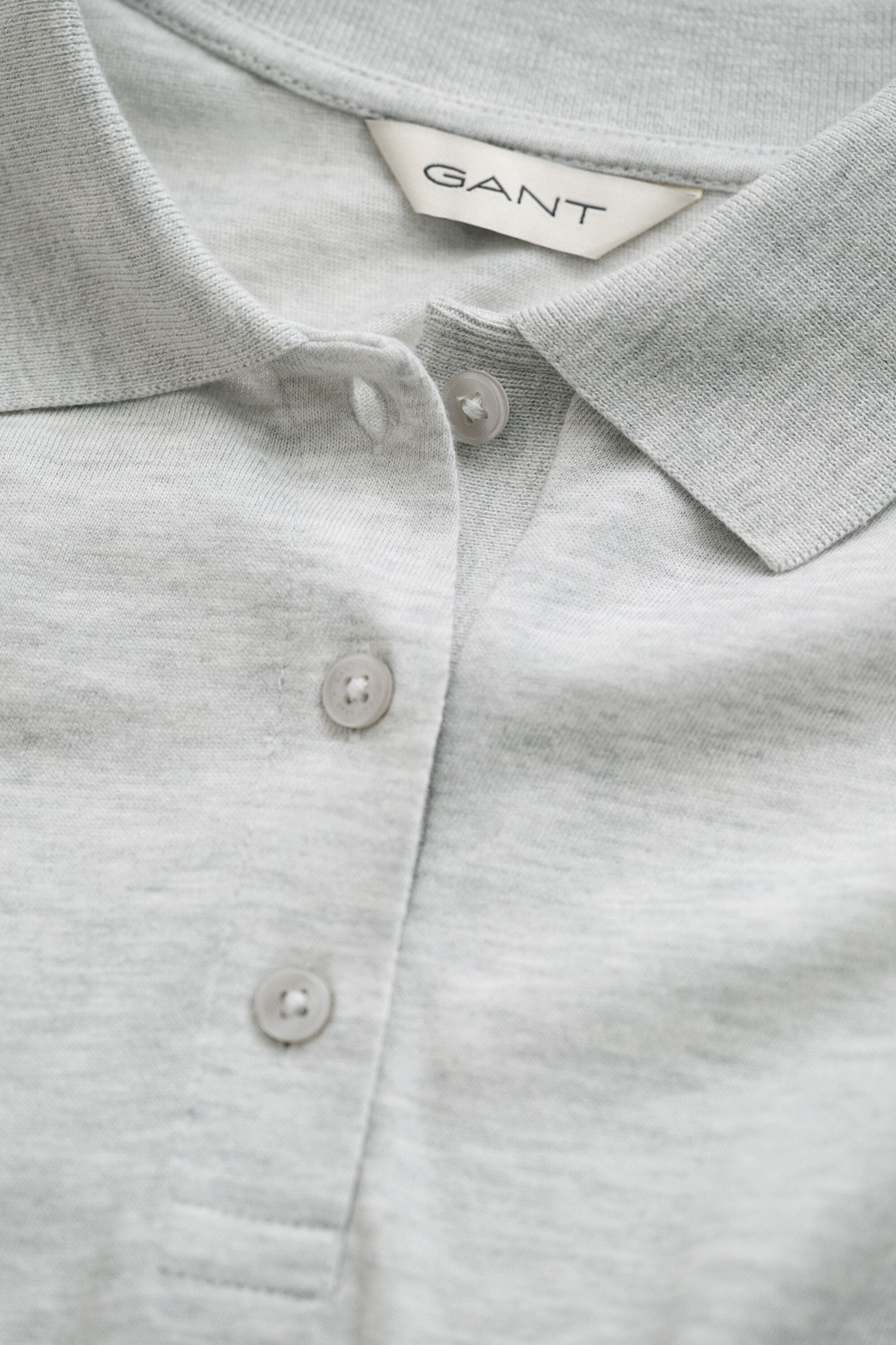 Camisola de manga comprida tipo polo sem costuras