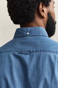 Camisa &iacute;ndigo slim fit