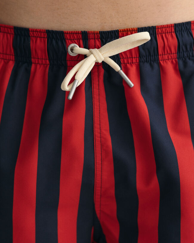 Cal&ccedil;&otilde;es de banho &agrave;s riscas em bloco classic fit