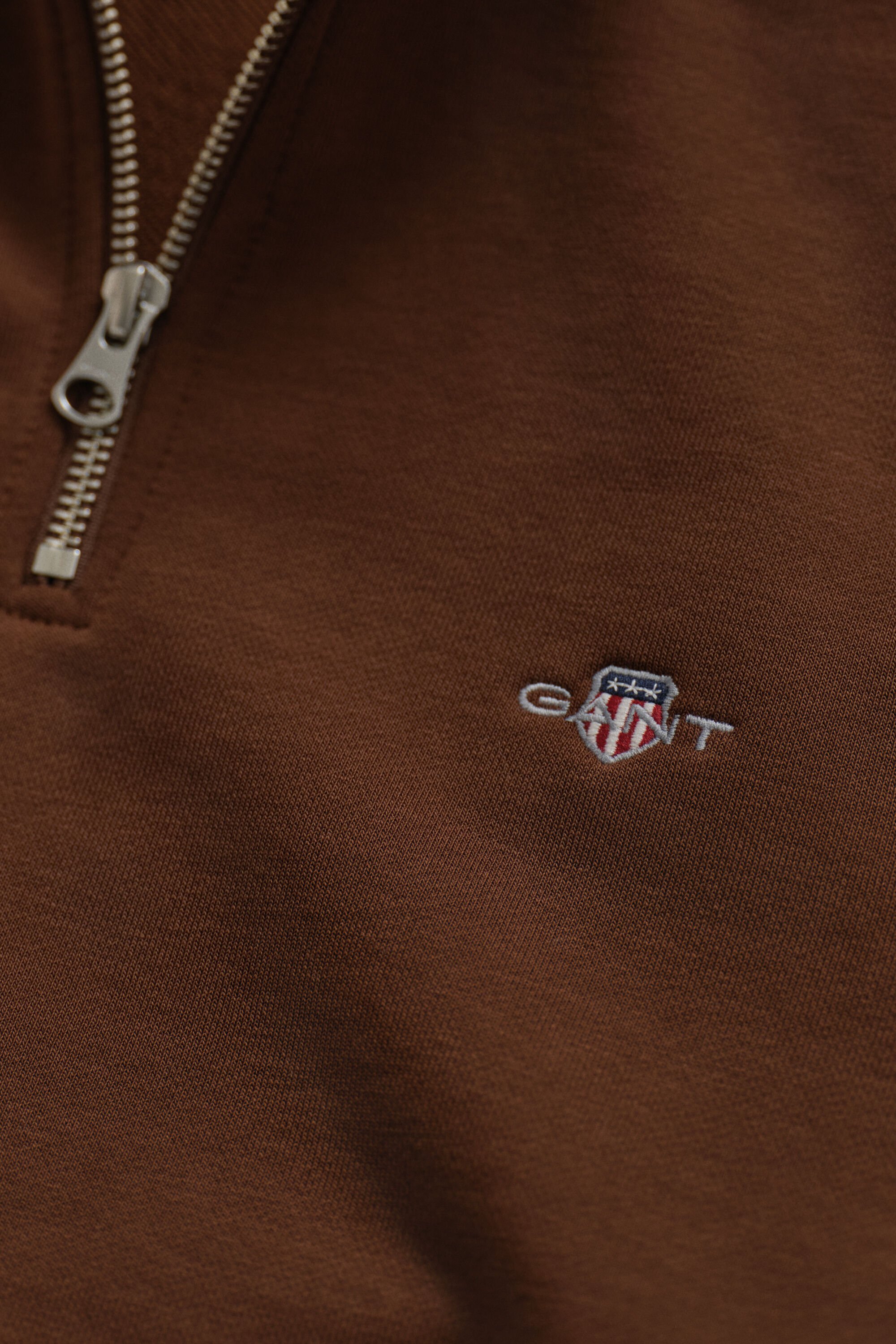 Sweatshirt com meio fecho Shield